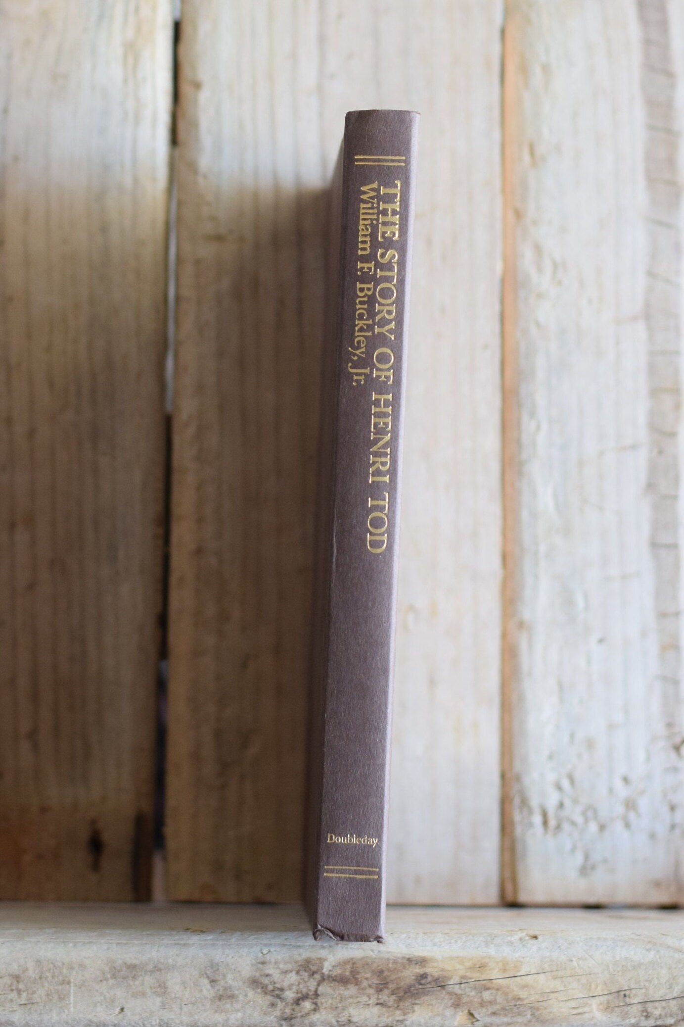 Vintage Fiction Hardback Novel: William F Buckley Jr. - The Story of Henri Tod BOOK CLUB EDITION