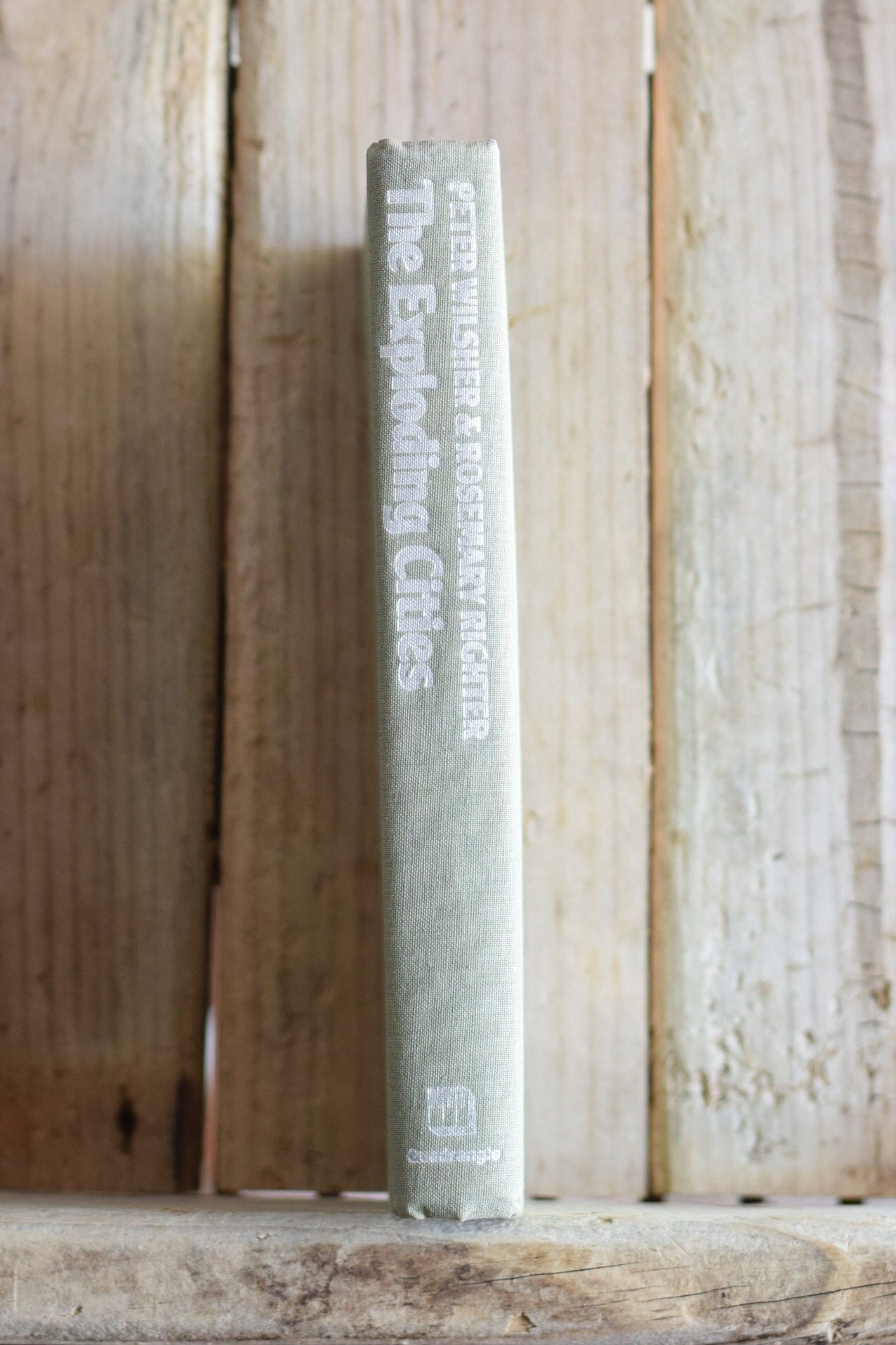 Vintage Non-Fiction Hardback: Peter Wilsher and Rosemary Righter - The Exploding Cities