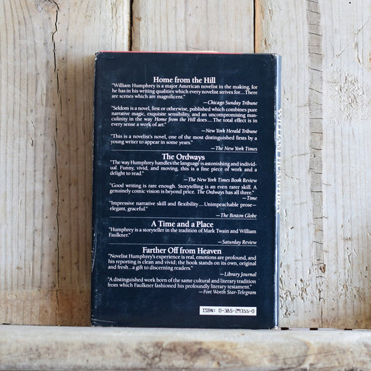 Vintage Fiction Hardback Novel: William Humphrey - Hostages to Fortune FIRST PRINTING