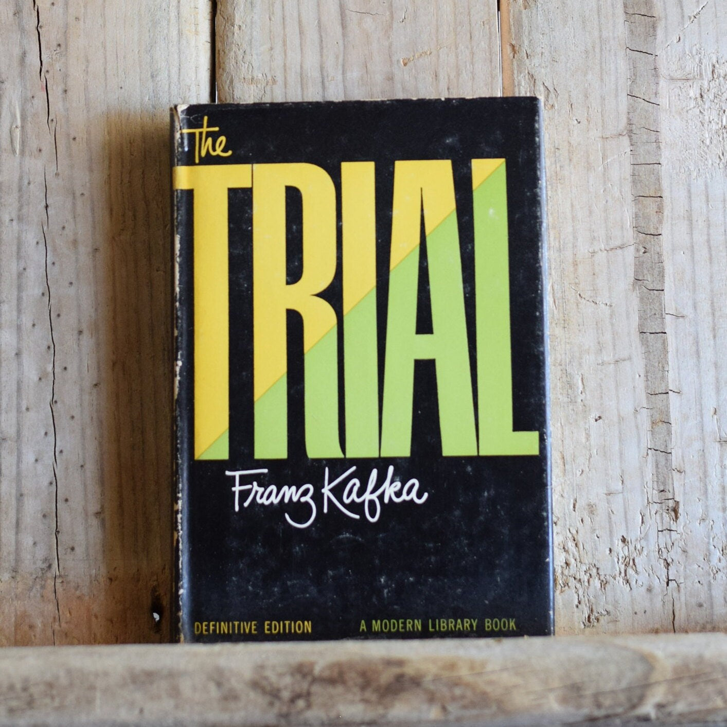Vintage Fiction Hardback Novel: Franz Kafka - The Trial - Modern Library Edition 318