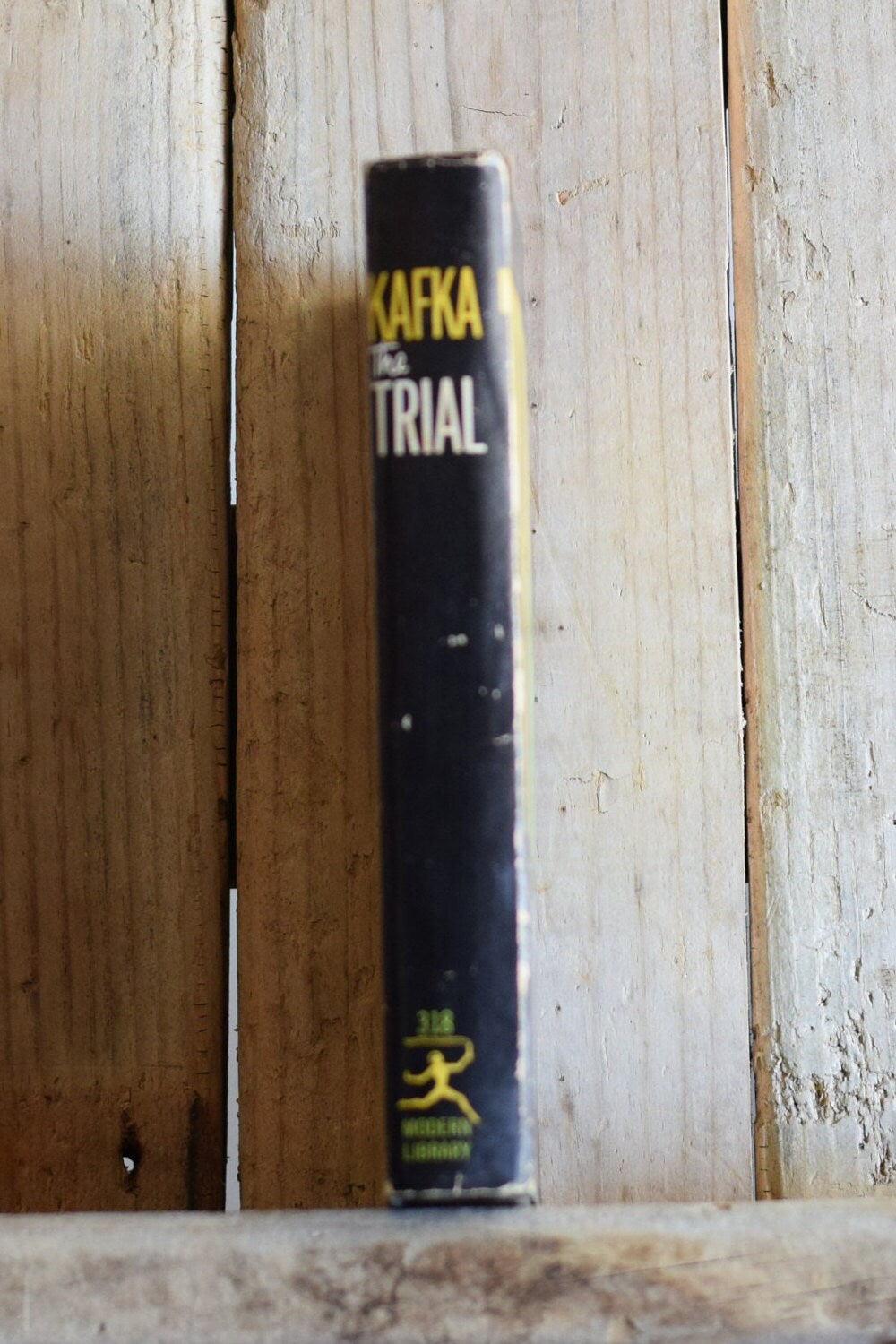 Vintage Fiction Hardback Novel: Franz Kafka - The Trial - Modern Library Edition 318