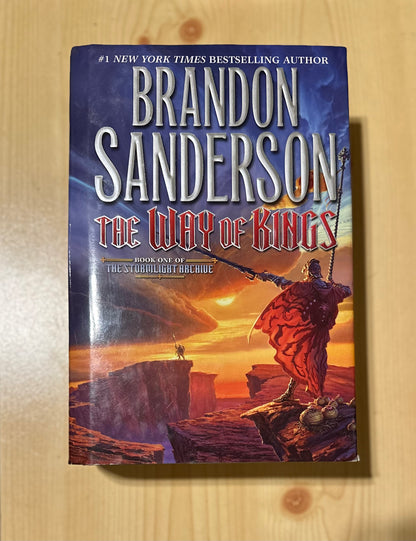 Fantasy Hardback: Brandon Sanderson - The Way of Kings, Stormlight Archive Book 1 SIGNED FIRST EDITION
