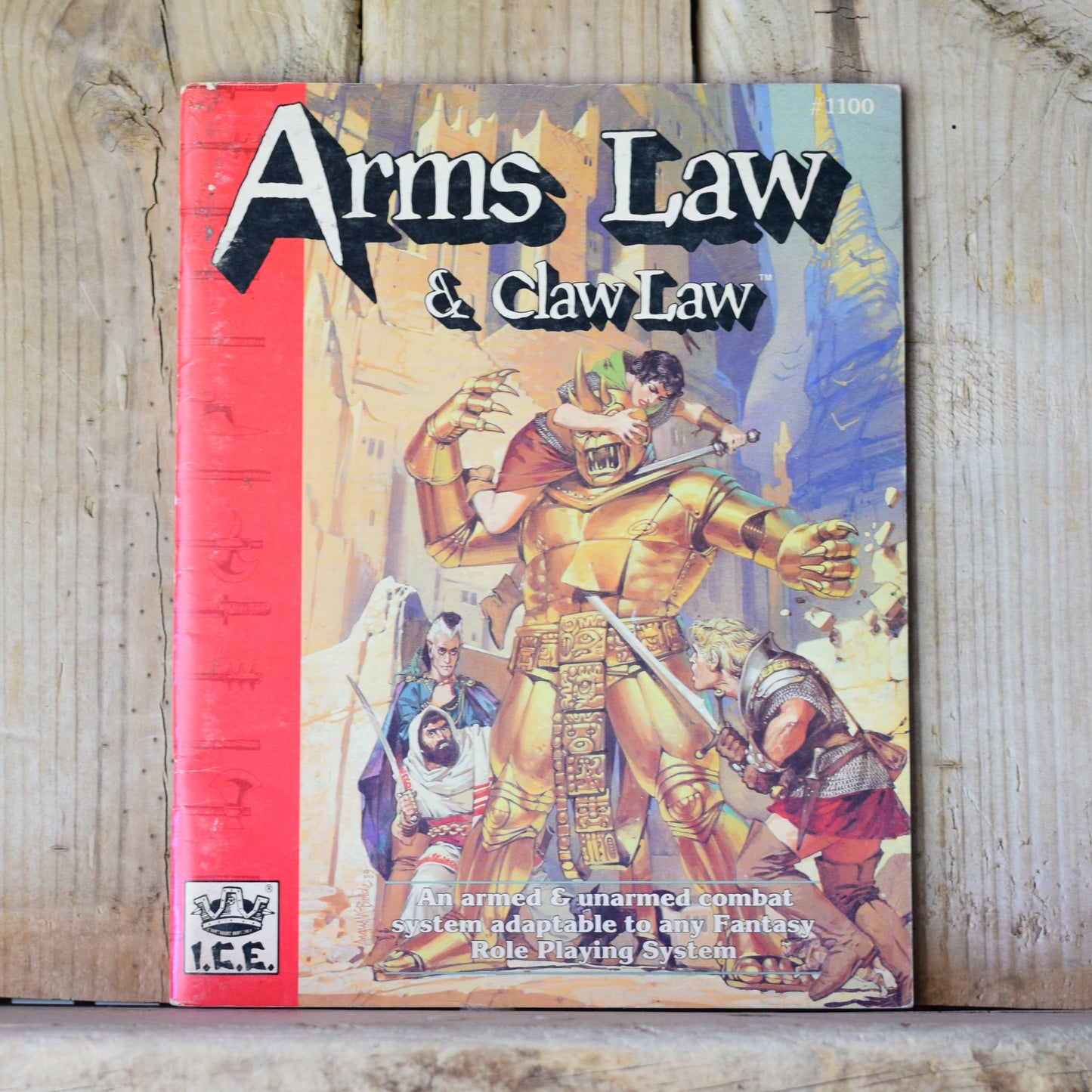 Vintage RPG Book: Rolemaster - Arms Law & Claw Law