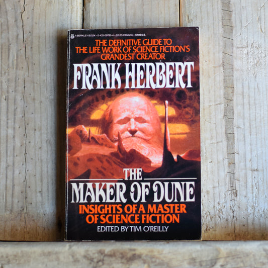 Vintage Non-Fiction Paperback: Frank Herbert: The Maker of Dune, edited by Tim O'Reilly
