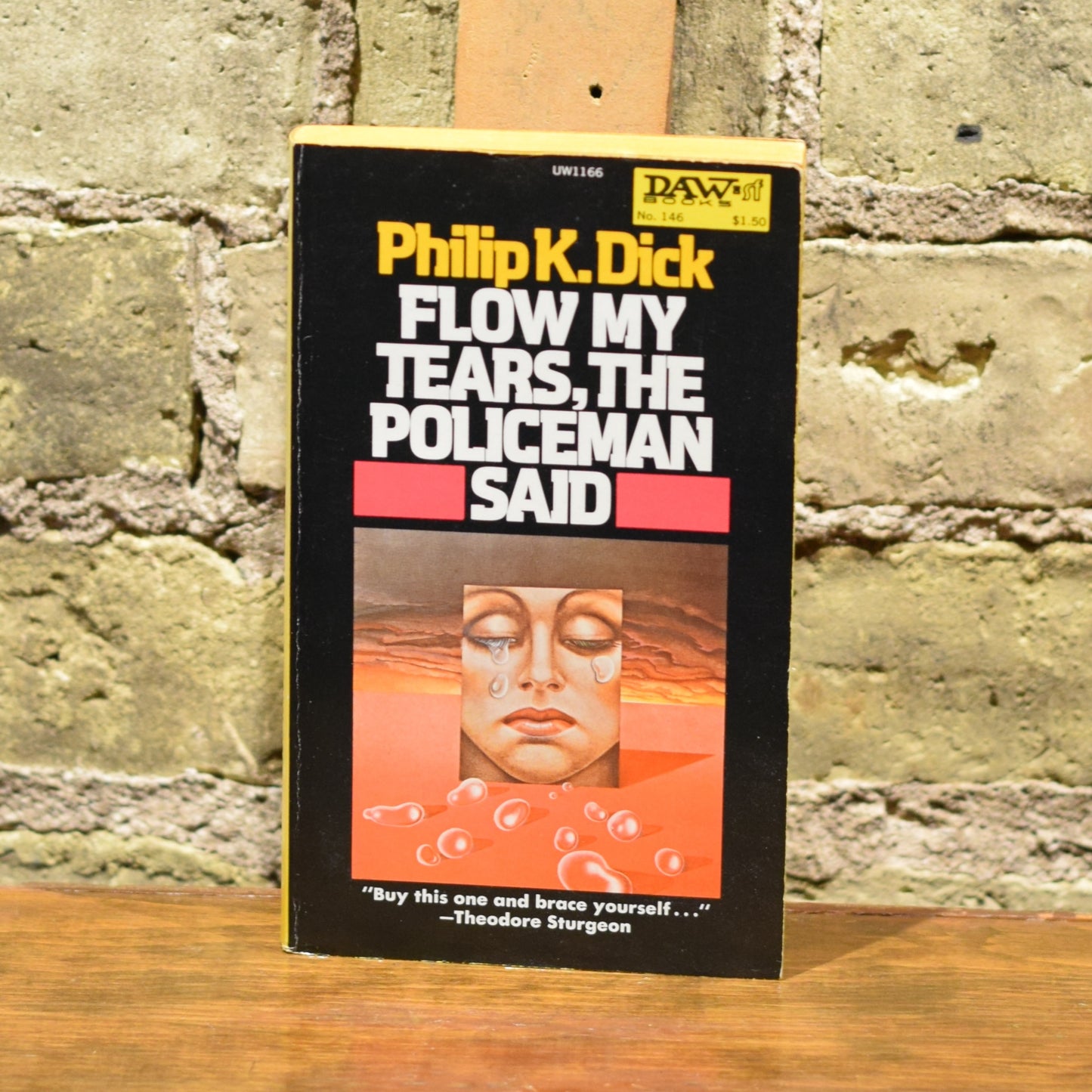 Vintage Sci-fi Paperback: Philip K Dick - Flow My Tears, The Policeman Said FIRST PRINTING