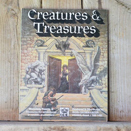 Vintage RPG Book: Rolemaster - Creatures and Treasures