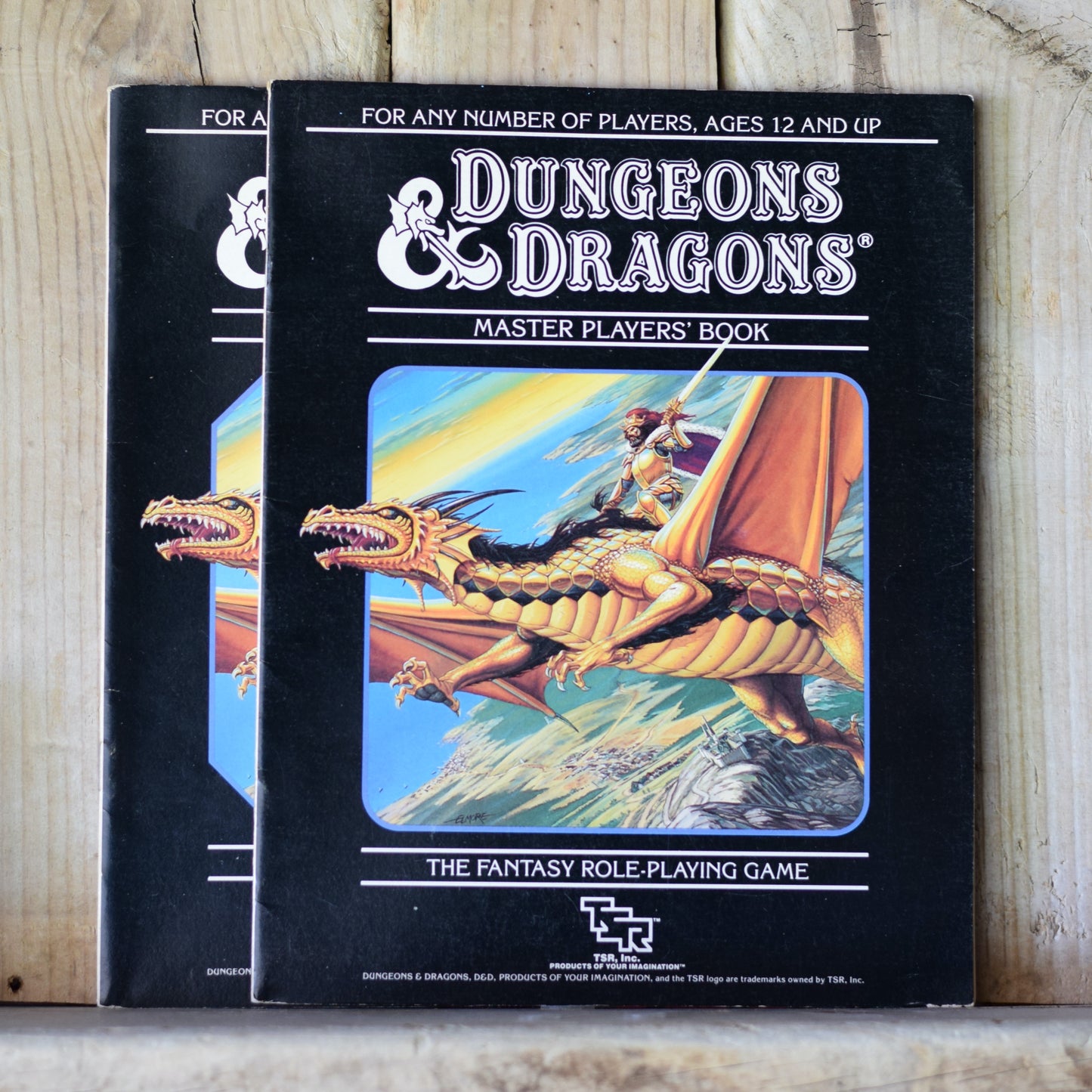 Vintage RPG Book: Dungeons and Dragons Master Players' and DM's Books