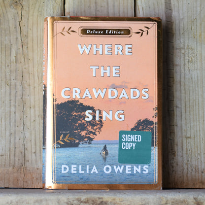 Fiction Hardback: Delia Owens - Where the Crawdads Sing SIGNED DELUXE EDITION FIRST PRINTING