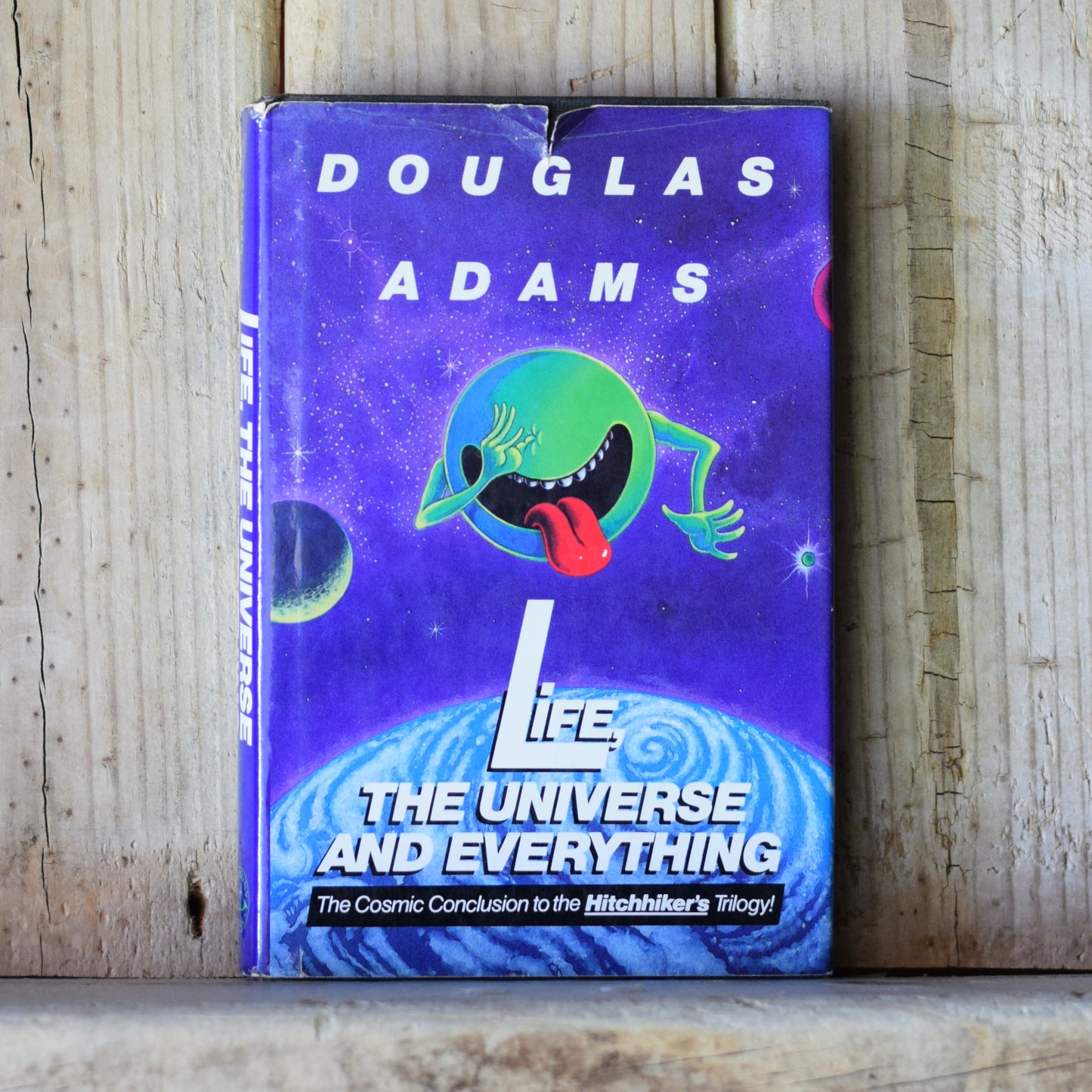 Vintage Sci-fi Hardback: Douglas Adams - The Restaurant at the End of the Universe FIRST EDITION