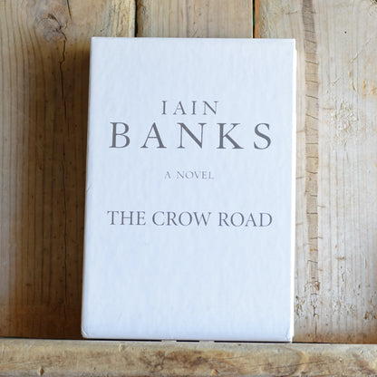 Vintage Fiction Hardback: Iain Banks - The Crow Road SIGNED FIRST PRINTING