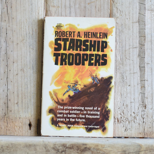 Vintage Sci-Fi Paperback: Robert A Heinlein  - Starship Troopers FIRST PRINTING