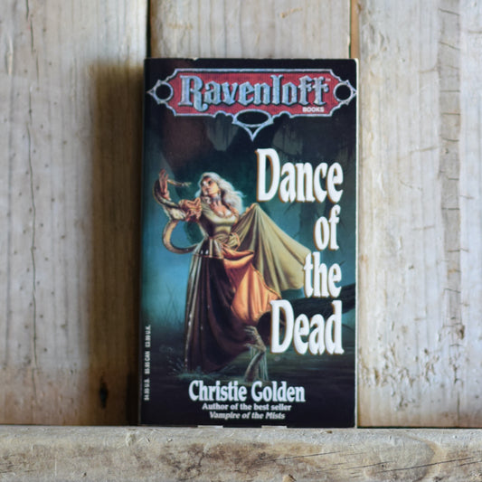 Vintage Dungeons and Dragons Paperback: Christie Golden - Ravenloft: Dance of the Dead FIRST PRINTING