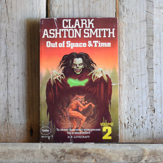 Vintage Fantasy Paperback: Clark Ashton Smith - Out of Time and Space Volume 2 SECOND PANTHER PRINTING