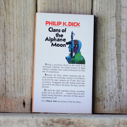 Vintage Sci-Fi Paperback: Philip K Dick - Clans of the Alphane Moon