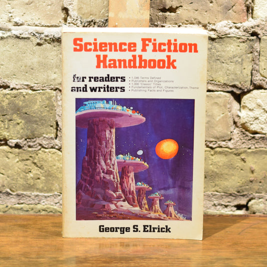 Vintage Sci-fi Paperback: George S Elrick - Science Fiction Handbook for Readers and Writers FIRST EDITION/PRINTING
