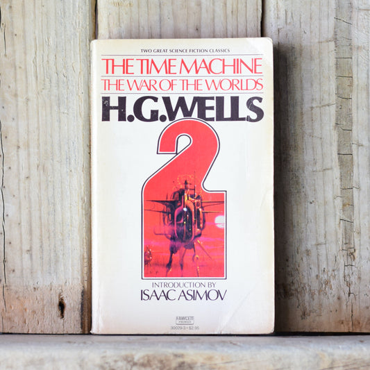 Vintage Sci-fi Paperback: HG Wells - The Time Machine/War of the Worlds