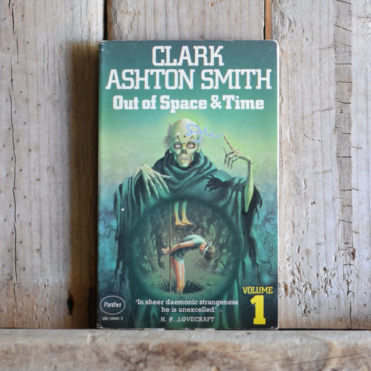 Vintage Fantasy Paperback: Clark Ashton Smith - Out of Space and Time Volume 1 SECOND PANTHER PRINTING