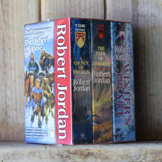 Vintage Fantasy Paperback Novels: Robert Jordan - The Wheel of Time, Books 7 - 9 SEALED