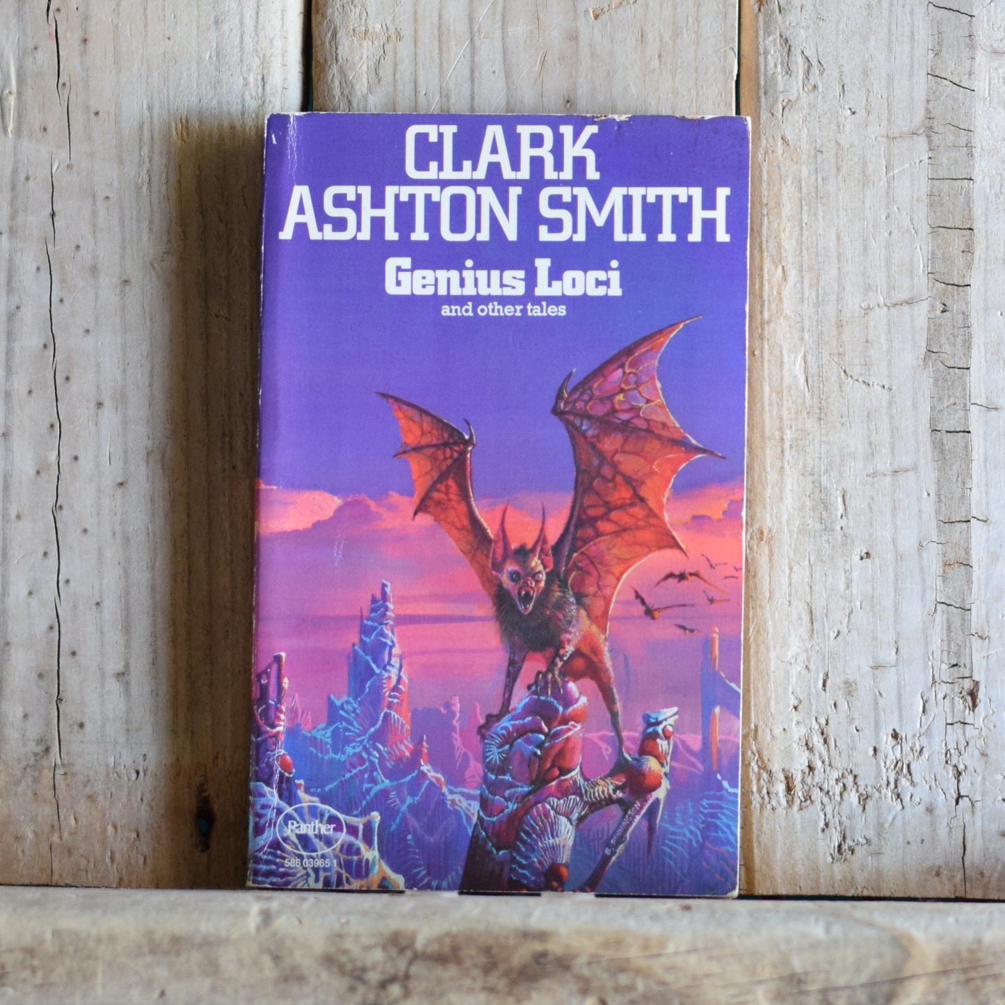 Vintage Fantasy Paperback: Clark Ashton Smith - Genius Loci FIRST PANTHER PRINTING