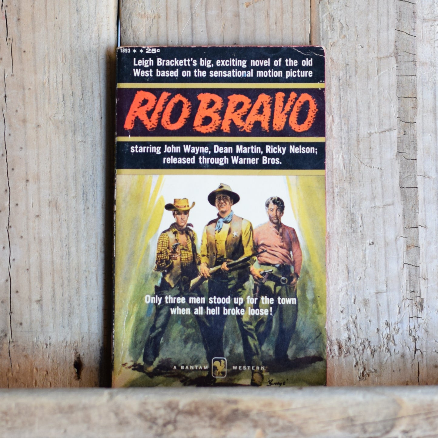 Vintage Western Paperback: Leigh Brackett - Rio Bravo FIRST PRINTING