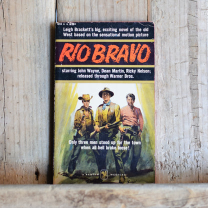 Vintage Western Paperback: Leigh Brackett - Rio Bravo FIRST PRINTING