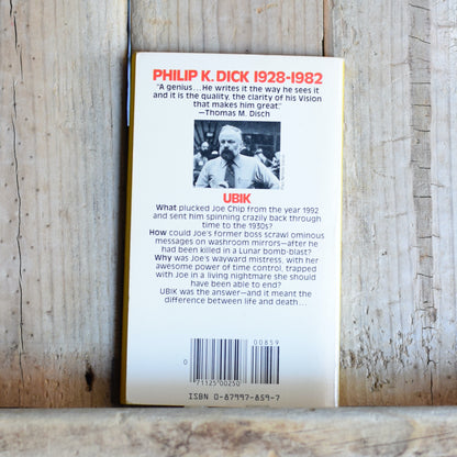 Vintage Sci-fi Paperback: Philip K Dick - Ubik DAW FIRST PRINTING