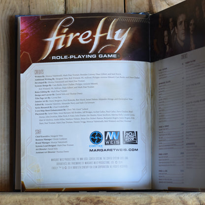 RPG Hardback: Firefly Role-Playing Game Core Rule Book