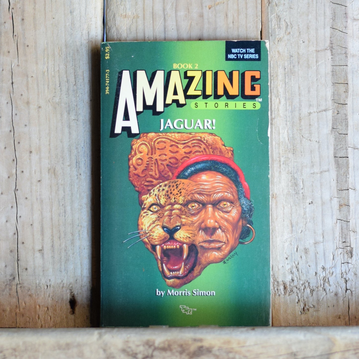 Vintage Fantasy Paperback: Morris Simon - Amazing Stories: Jaguar! FIRST PRINTING