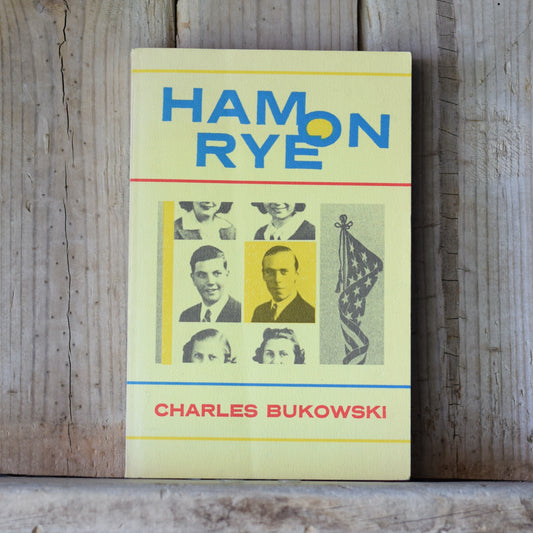 Vintage Fiction Paperback: Charles Bukowski - Ham on Rye