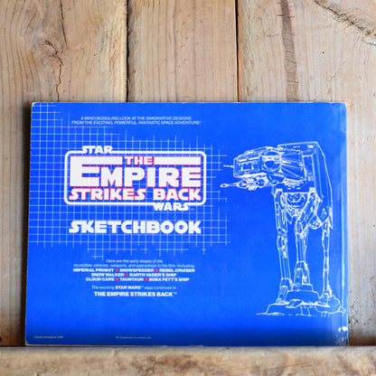 Vintage Sci-fi Paperback: Star Wars - The Empire Strikes Back Sketchbook FIRST EDITION/PRINTING
