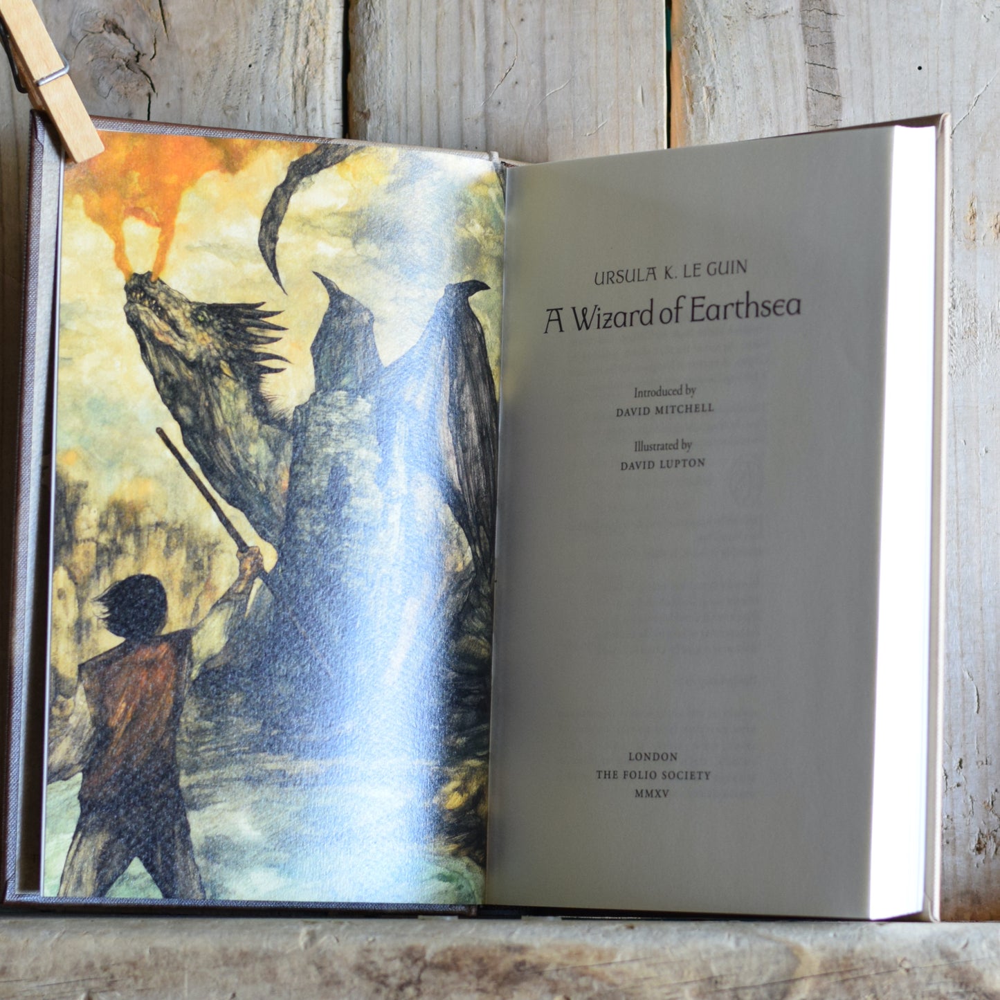 Fantasy Hardback: Ursula K Le Guin - A Wizard of Earthsea FOLIO SOCIETY EDITION
