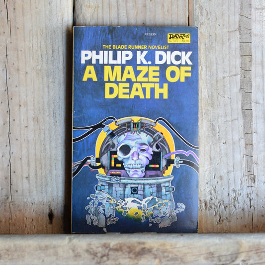 Vintage Sci-fi Paperback: Philip K Dick - A Maze of Death DAW SECOND PRINTING
