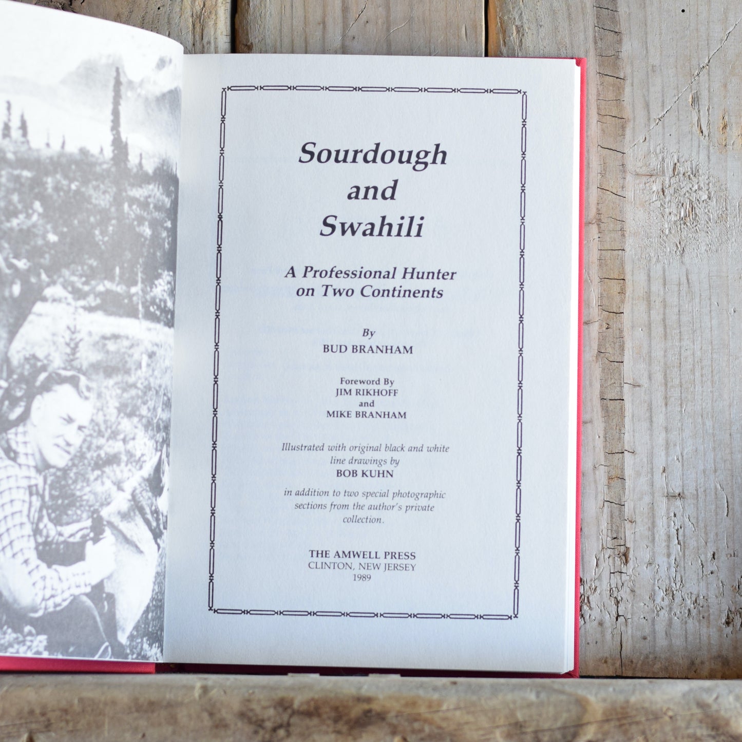 Vintage Non-Fiction Hardback: Bud Branham - Sourdough and Swahili
