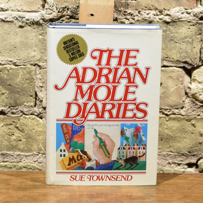 Vintage Fiction Hardback: Sue Townsend - The Adrian Mole Diaries FIRST EDITION/PRINTING