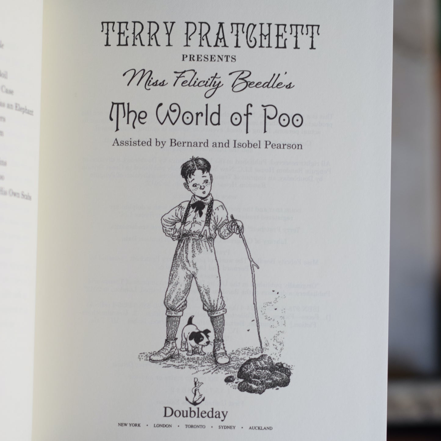 Fantasy Hardback: Terry Pratchett - Miss Felicity Beedle's The World of Poo FIRST EDITION/PRINTING