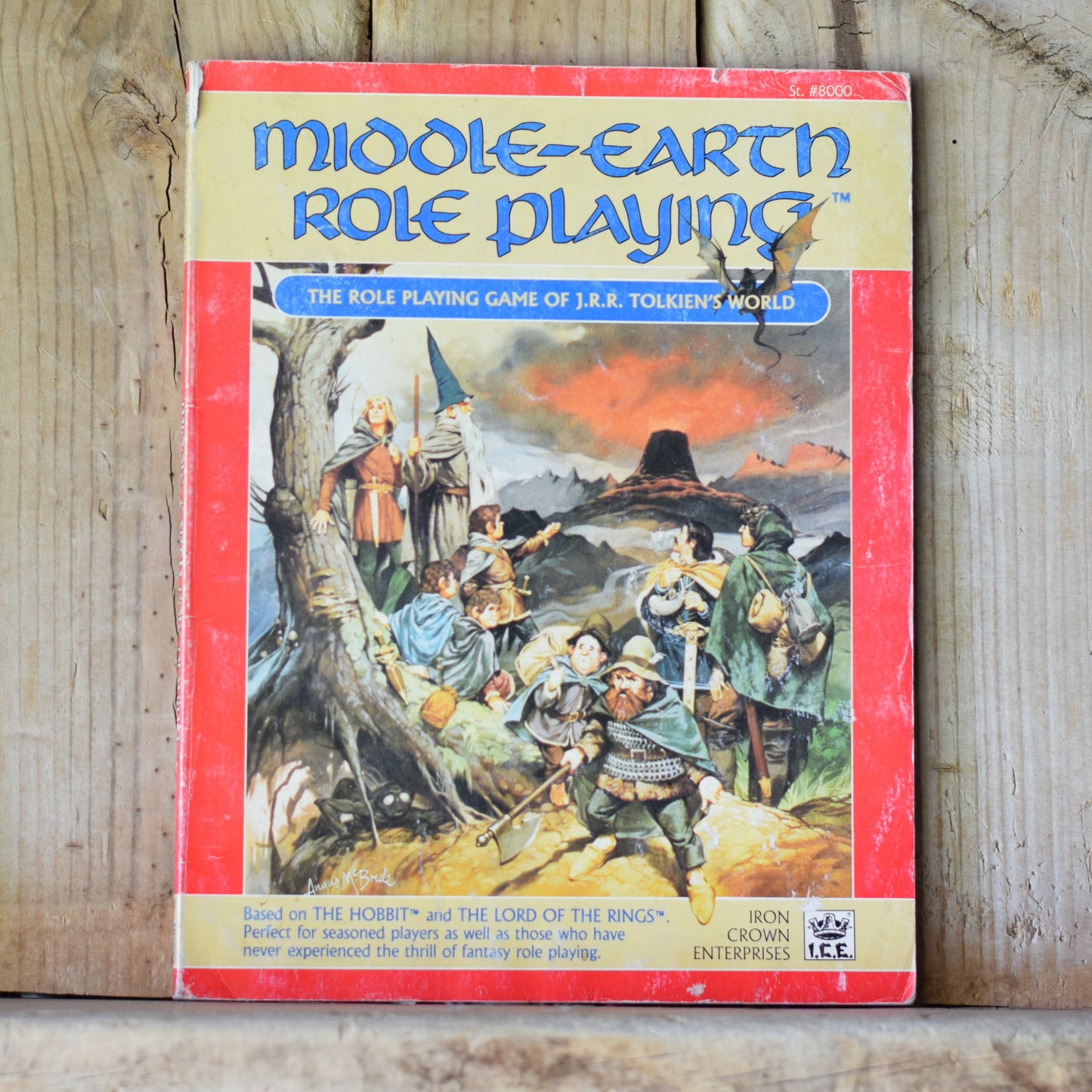 Vintage RPG Paperback: Middle-Earth Role Playing, The Role Playing Game of JRR Tolkien's World, 2nd Edition