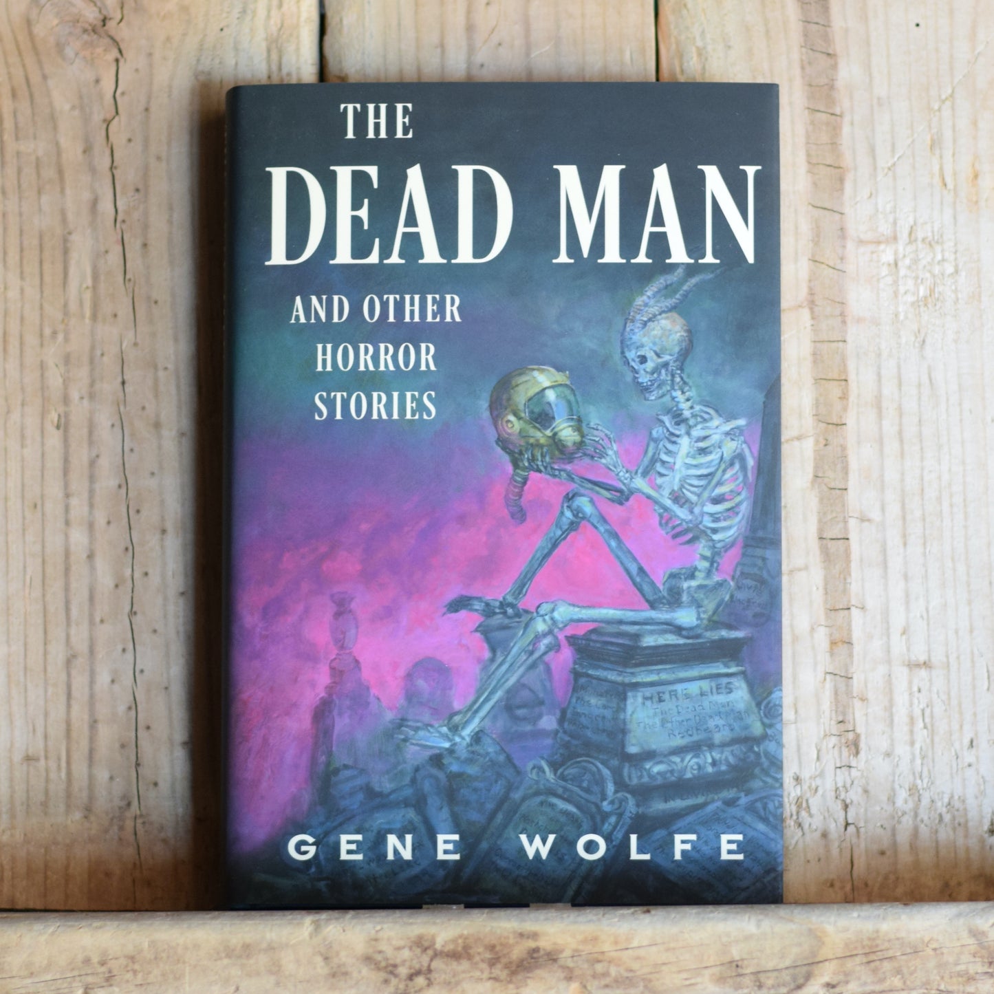 Vintage Horror Hardback: Gene Wolfe - The Dead Man and Other Stories, Subterranean Press  NUMBERED FIRST EDITION