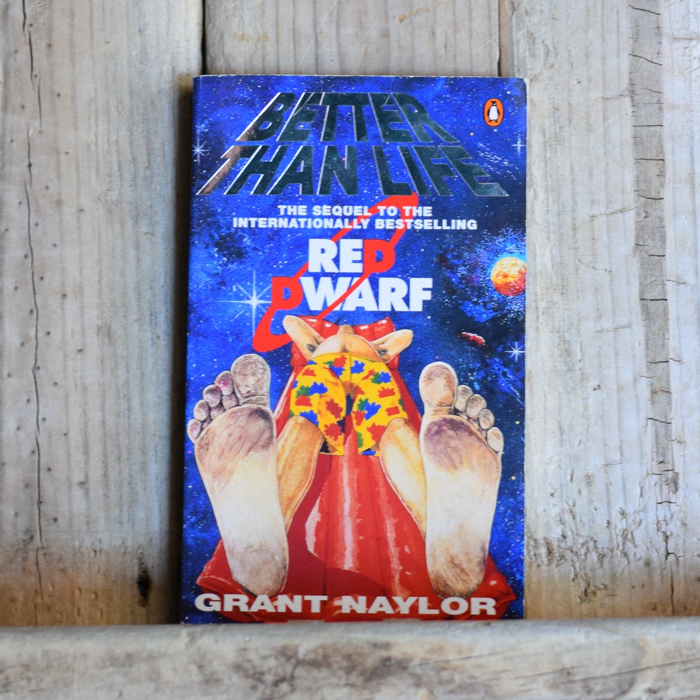 Vintage Sci-Fi Paperback: Rob Grant and Doug Naylor - Red Dwarf: Better than Life SIGNED FIRST PRINTING