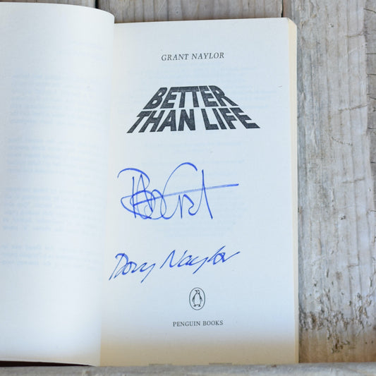 Vintage Sci-Fi Paperback: Rob Grant and Doug Naylor - Red Dwarf: Better than Life SIGNED FIRST PRINTING