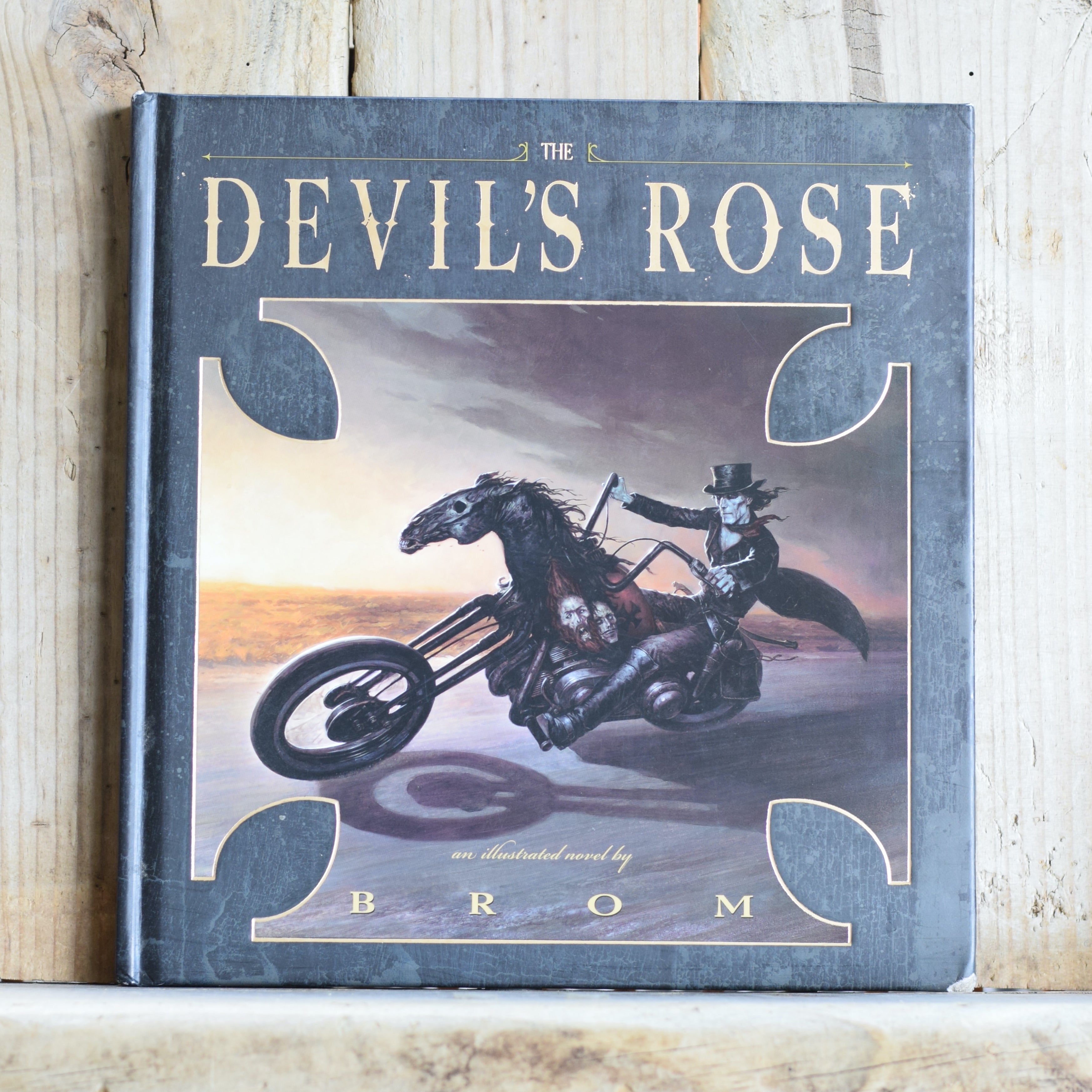 Horror Hardback: Gerald Brom - The Devil's Rose SECOND PRINTING