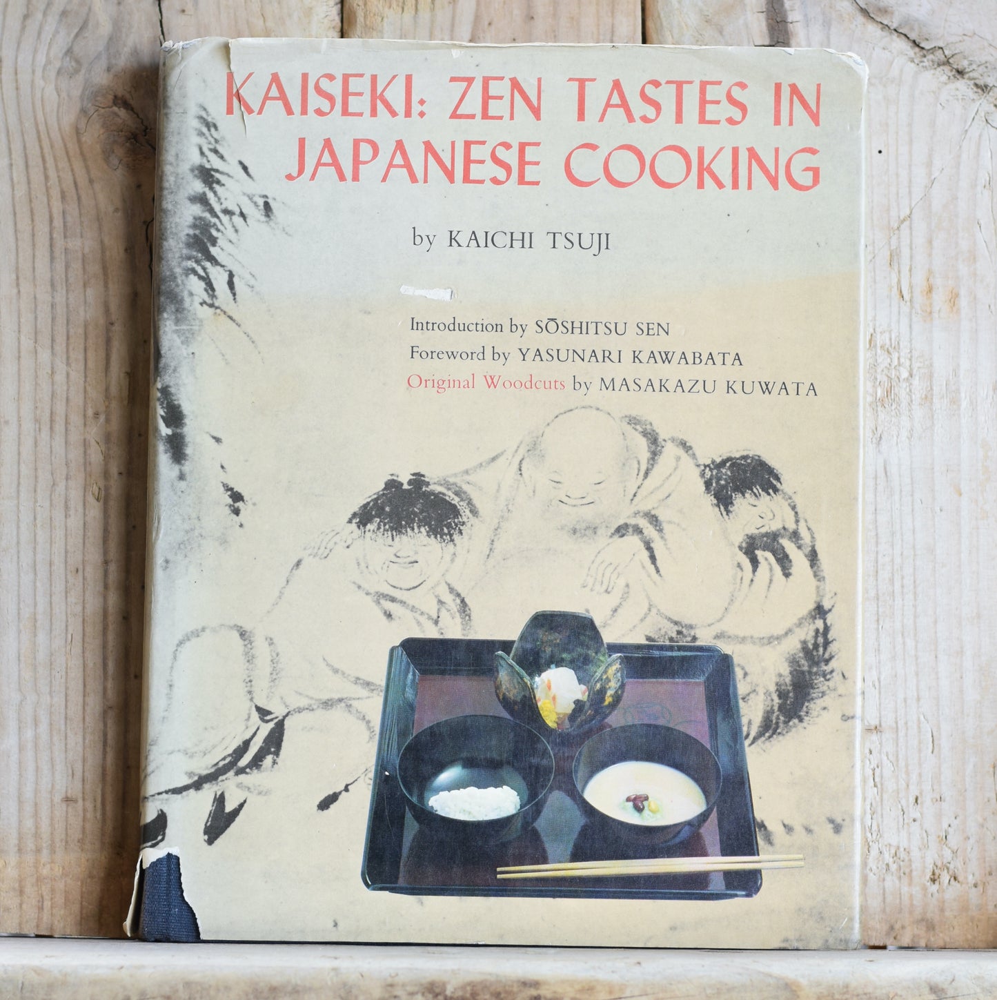 Vintage Cookbook Hardback: Kaichi Tsuji - Kaiseki: Zen Tastes in Japanese Cooking FIRST EDITION