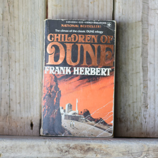 Vintage Sci-fi Paperback: Frank Herbert - Children of Dune THIRD PRINTING
