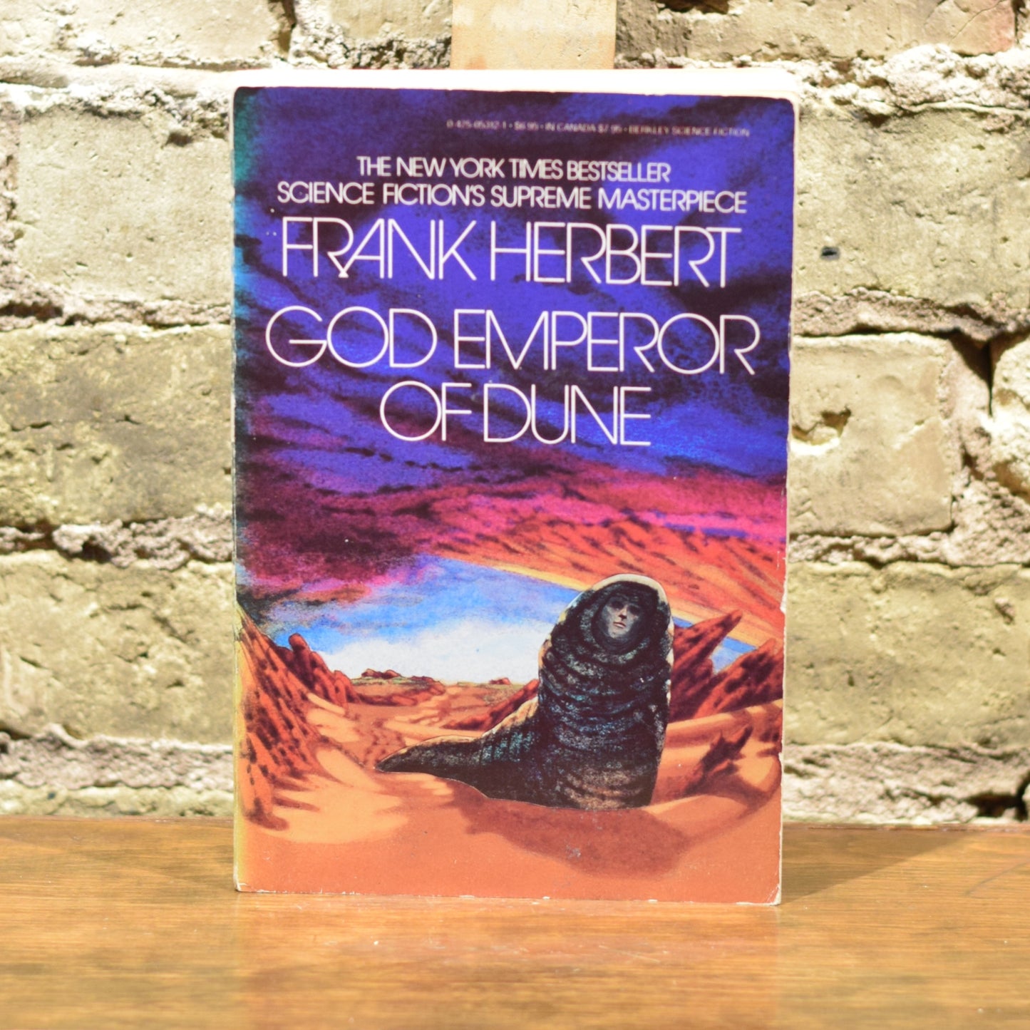 Vintage Sci-f Paperbacks: Frank Herbert - The Dune Saga: Dune, Dune Messiah, Children of Dune, God Emperor of Dune, Heretics of Dune, Chapterhouse Dune, Frederic Marvin cover art