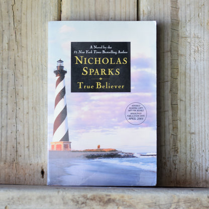Fiction Paperback: Nicholas Sparks - True Believer ARC