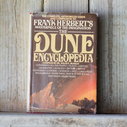 Vintage Sci-fi Hardback: The Dune Encyclopedia, Edited by Dr. Willis E McNelly BCE
