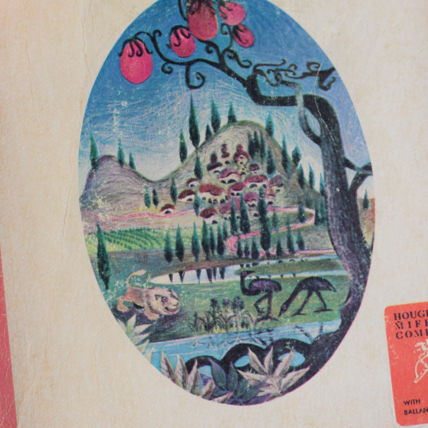 Vintage Fantasy Paperback: JRR Tolkien - The Hobbit LION COVER FIRST PRINTING 1965