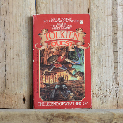 Vintage Fantasy Paperback: Heike Kubasch - Tolkien Quest: The Legend of Weathertop