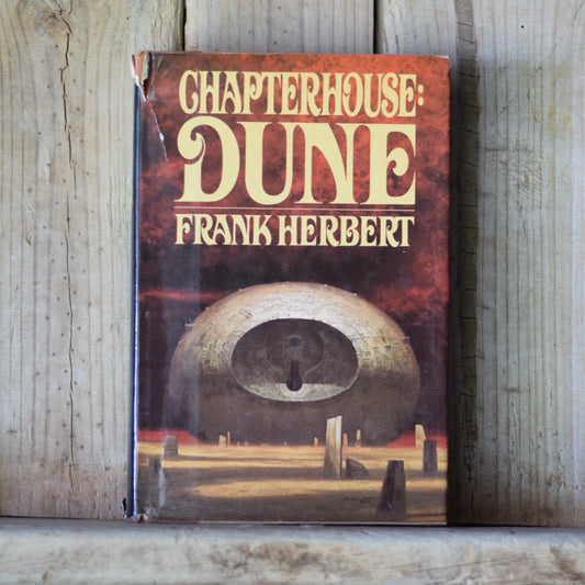 Vintage Sci-fi Hardback: Frank Herbert - Chapterhouse Dune FIRST EDITION/PRINTING
