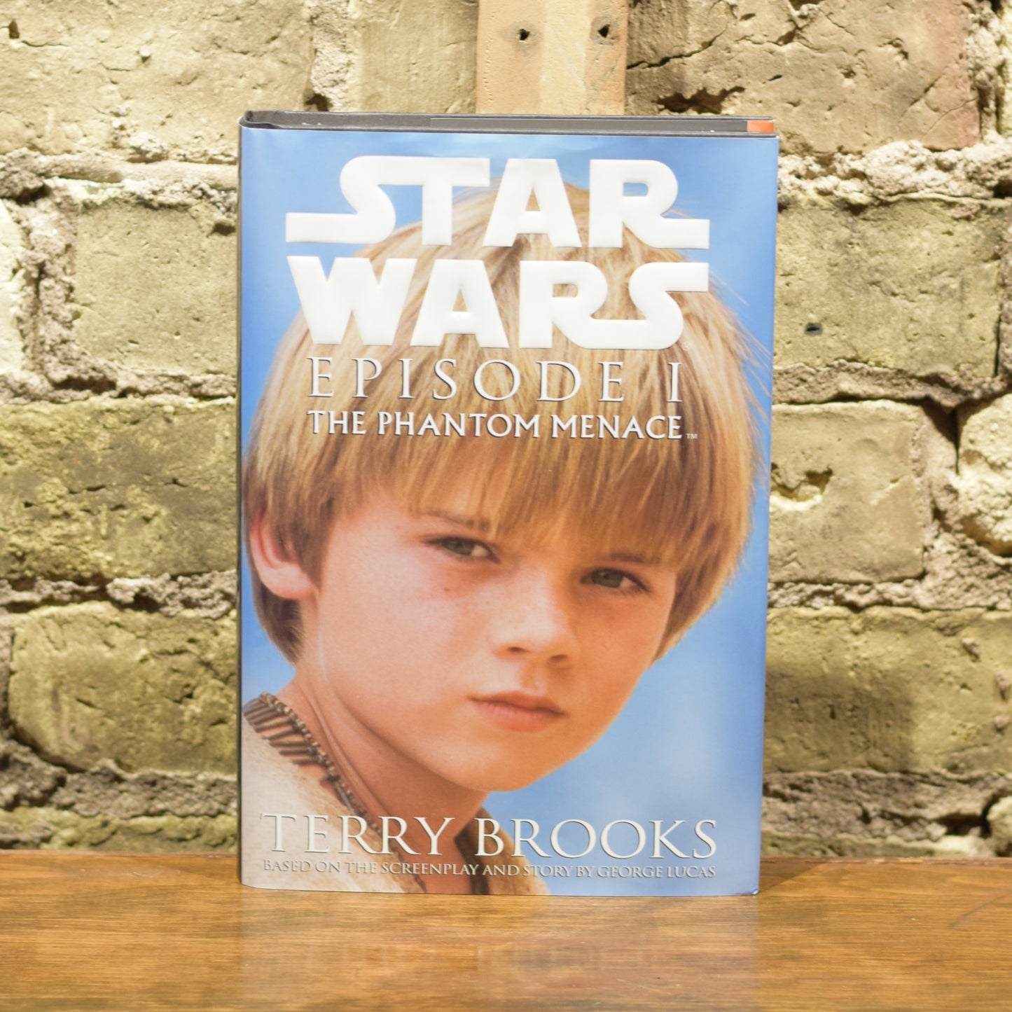 Vintage Sci-fi Hardback: Terry Brooks - Star Wars: Episode 1 - The Phantom Menace, Anakin Variant SIGNED FIRST EDITION/PRINTING