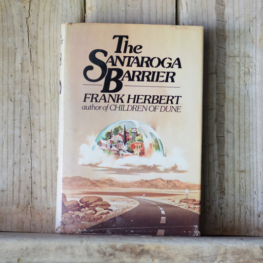 Vintage Sci-fi Hardback: Frank Herbert - The Santaroga Barrier